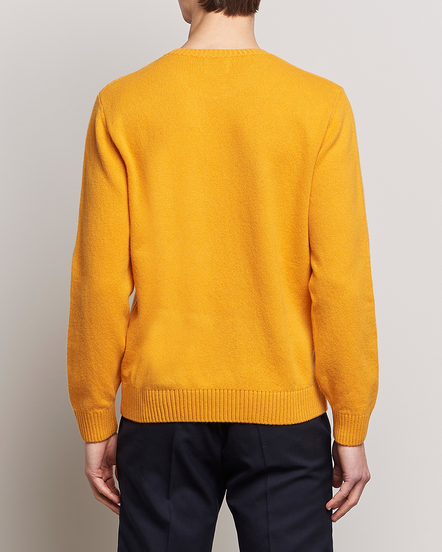 Herre | Gensere | Colorful Standard | Classic Merino Wool Crew Neck Burned Yellow