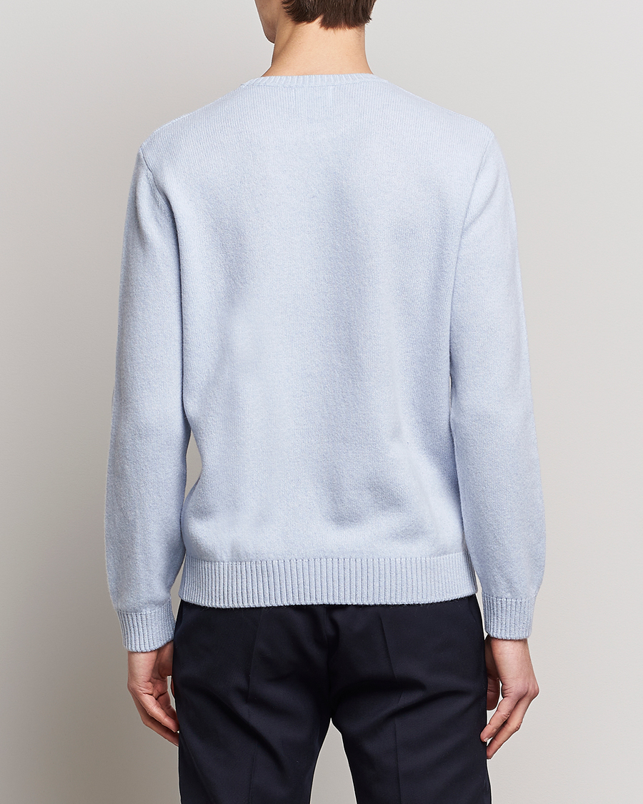 Herre | Gensere | Colorful Standard | Classic Merino Wool Crew Neck Polar Blue