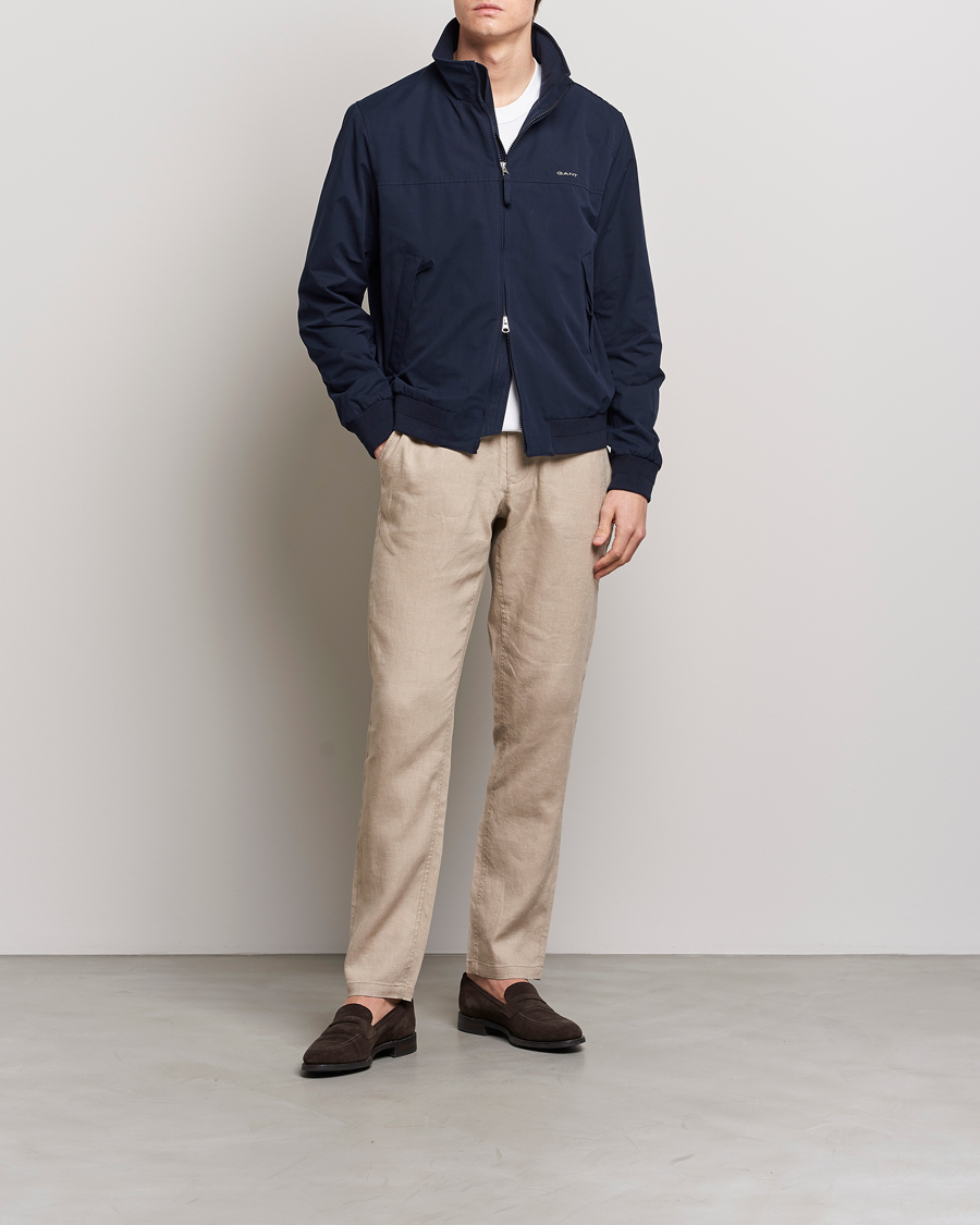 Herre | Jakker | GANT | The Hampshire Jacket Evening Blue