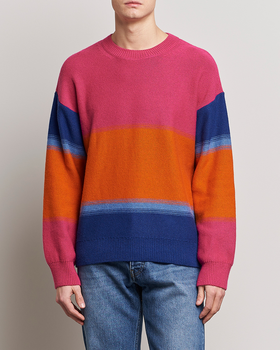 Herre |  | GANT | Degraded Striped Knitted Sweater Multi