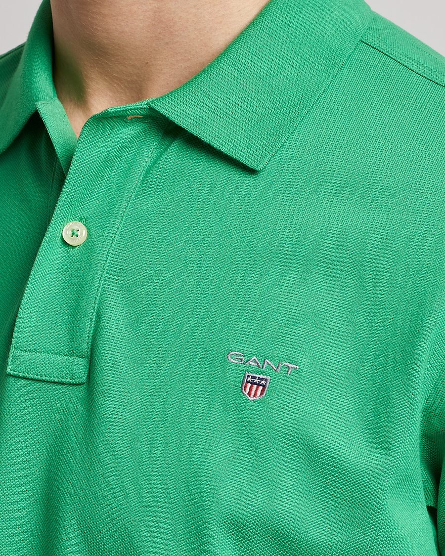 Herre | Pikéer | GANT | The Original Polo Mid Green