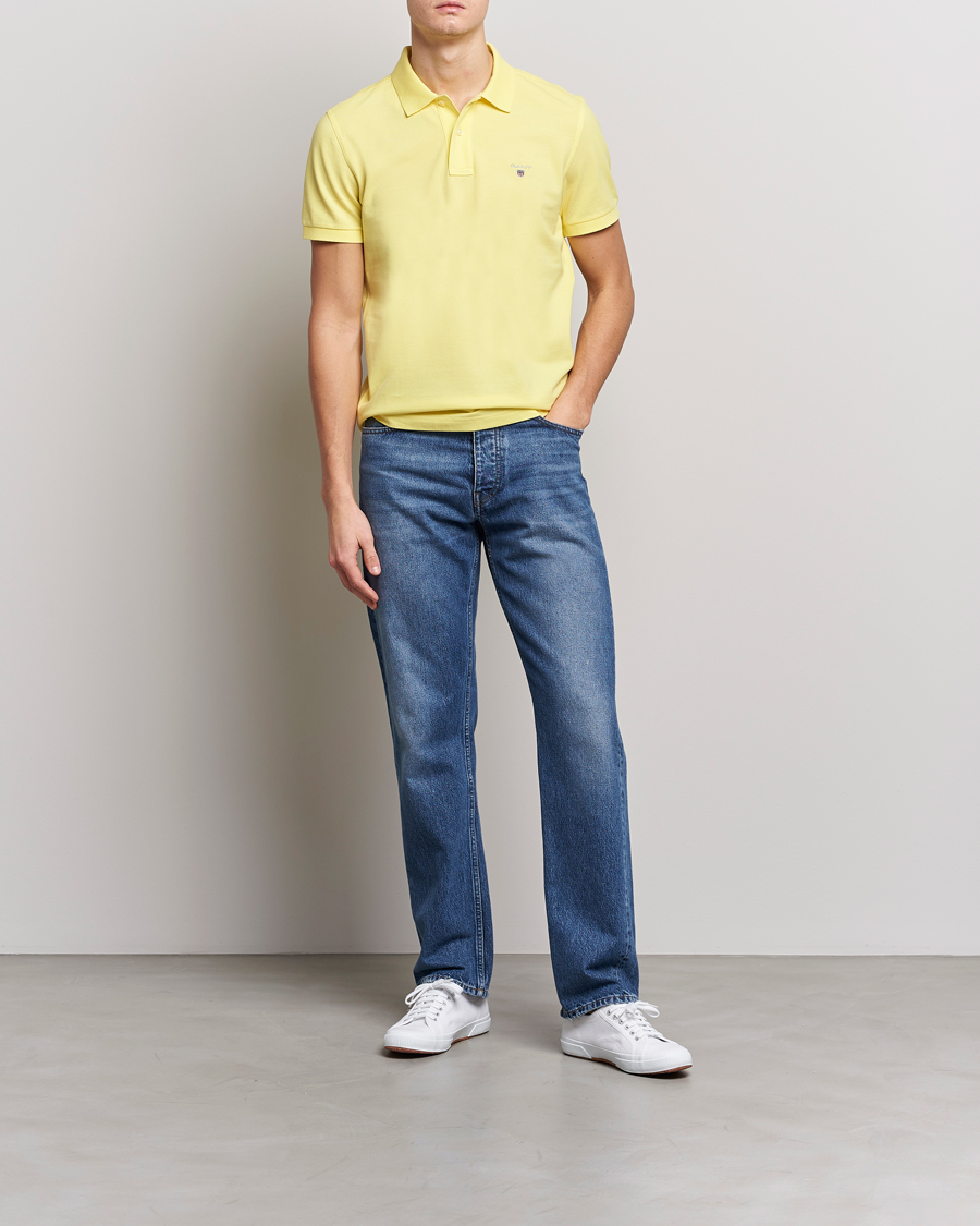 Herre | Pikéer | GANT | The Original Polo Clear Yellow