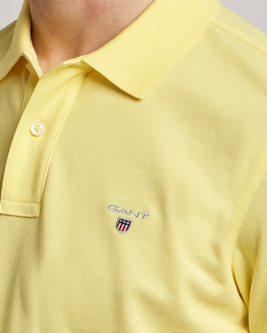 Herre | Pikéer | GANT | The Original Polo Clear Yellow