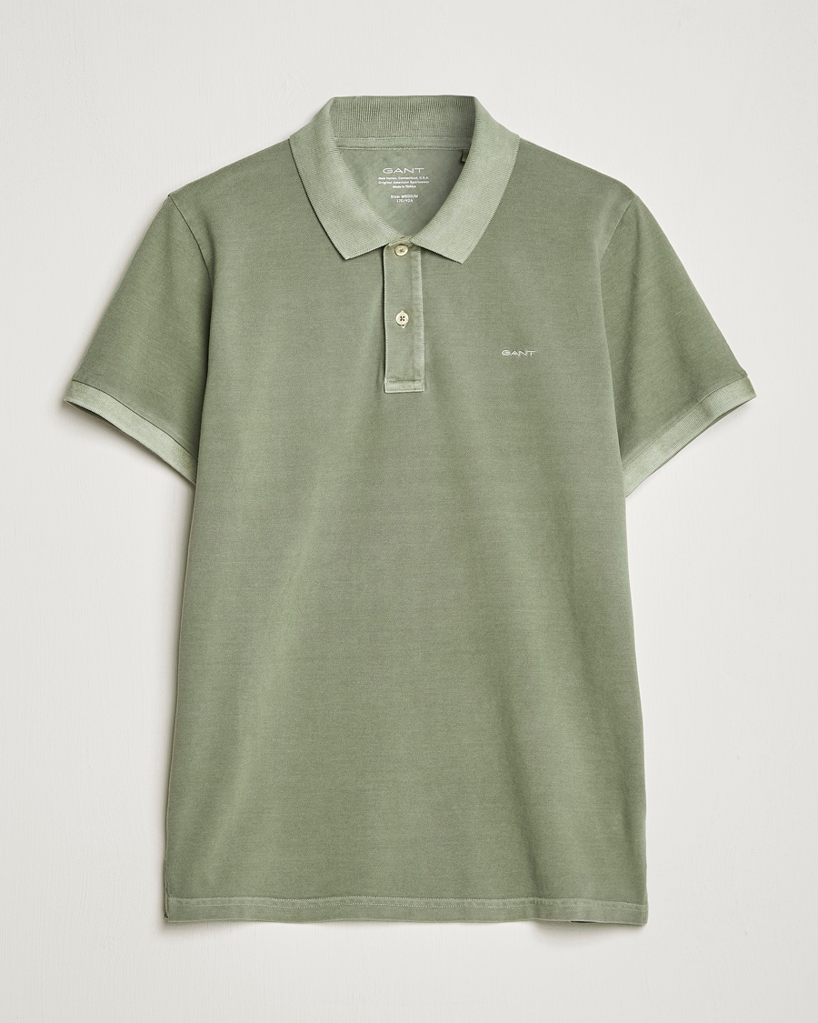 Herre | Pikéer | GANT | Sunbleached Polo Calamata Green