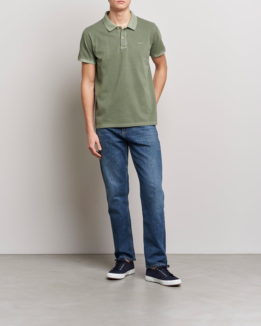 Herre | Pikéer | GANT | Sunbleached Polo Calamata Green