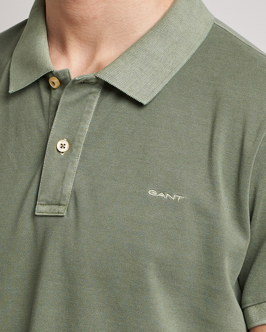 Herre | Pikéer | GANT | Sunbleached Polo Calamata Green