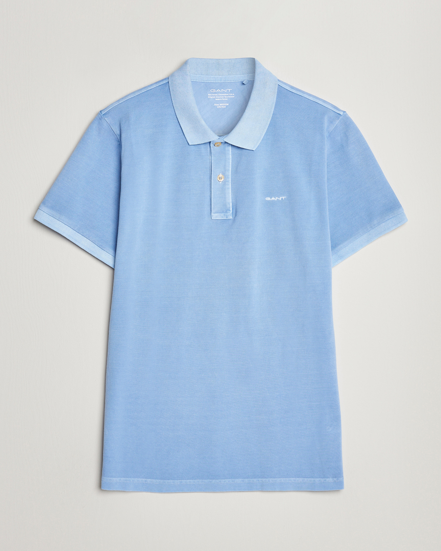 Herre | Pikéer | GANT | Sunbleached Polo Gentle Blue