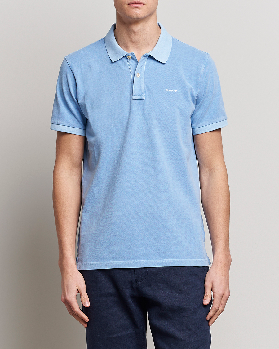 Herre | Pikéer | GANT | Sunbleached Polo Gentle Blue