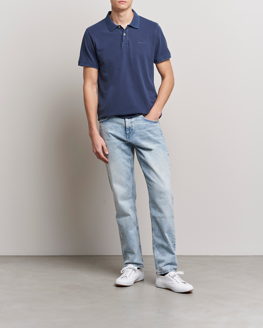 Herre | Pikéer | GANT | Sunbleached Polo Persian Blue