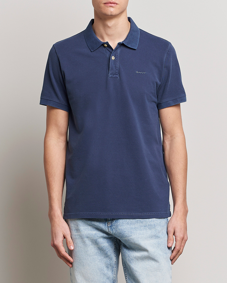 Herre | Pikéer | GANT | Sunbleached Polo Persian Blue