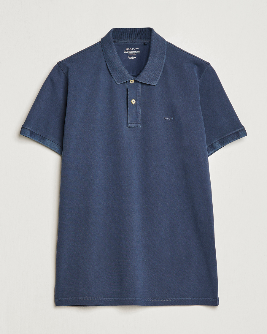 Herre | Pikéer | GANT | Sunbleached Polo Evening Blue