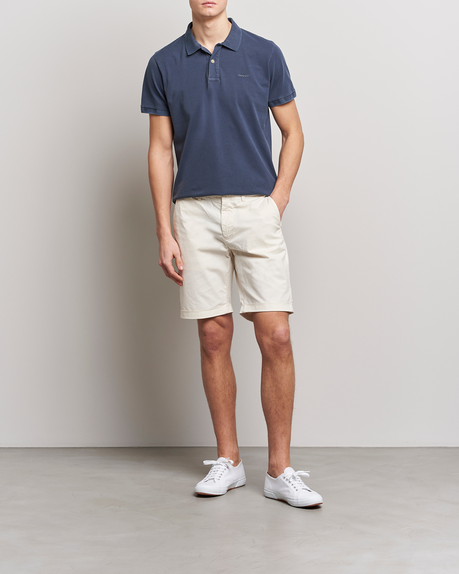 Herre | Pikéer | GANT | Sunbleached Polo Evening Blue