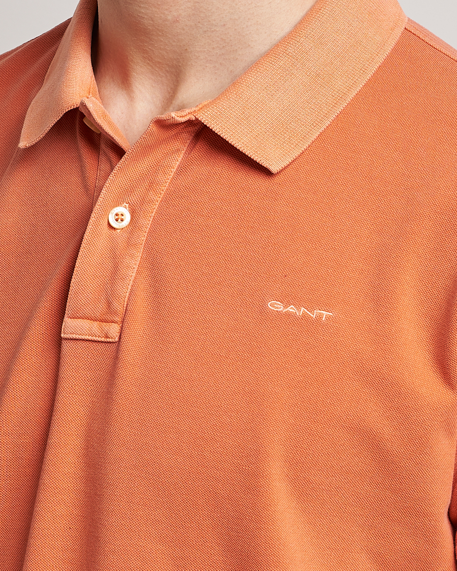 GANT Sunbleached Polo Apricot Orange hos