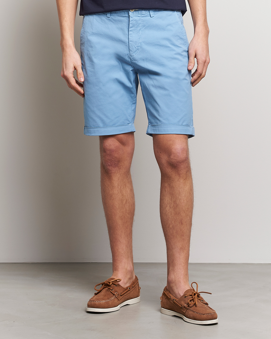 Herre | Chinosshorts | GANT | Regular Sunbleached Shorts Gentle Blue