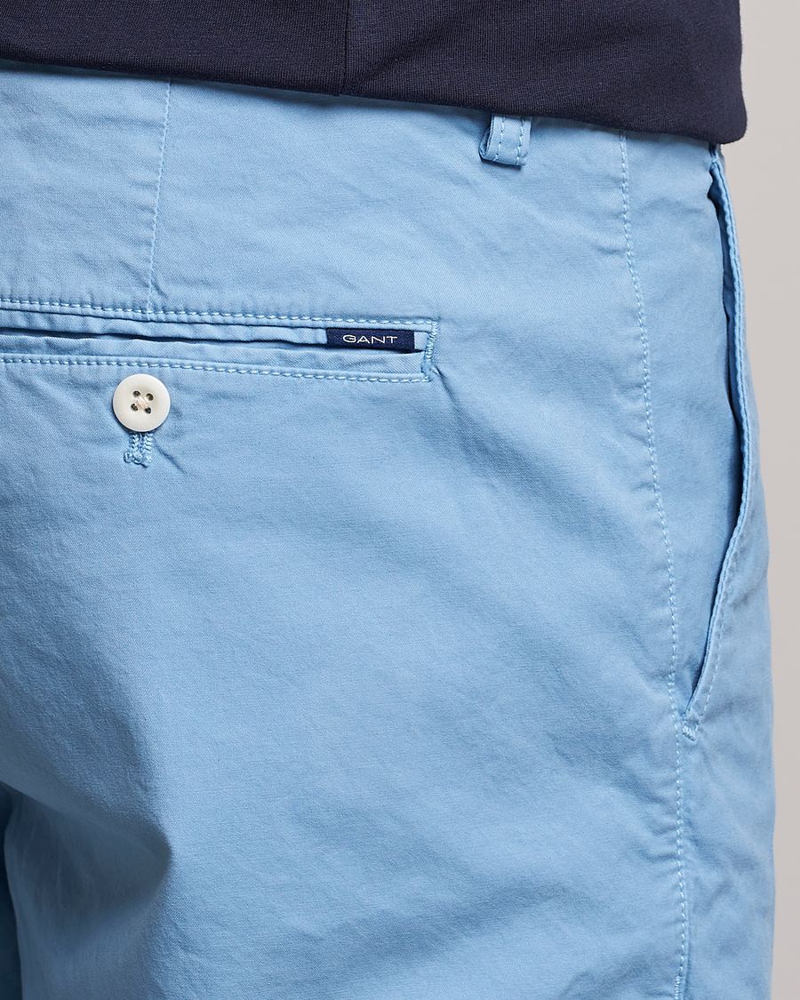 Herre | Shorts | GANT | Regular Sunbleached Shorts Gentle Blue