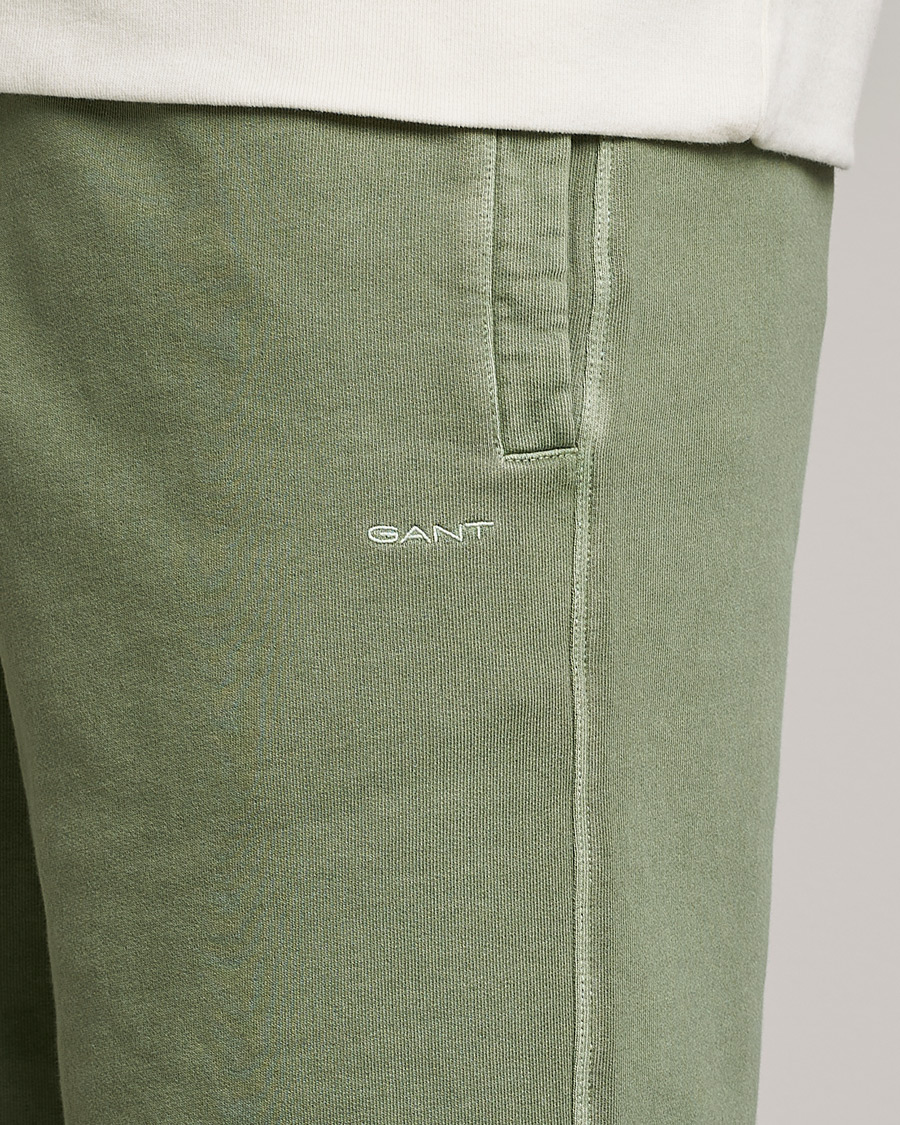 Herre | Shorts | GANT | Sunbleached Sweatshorts Calamata Green