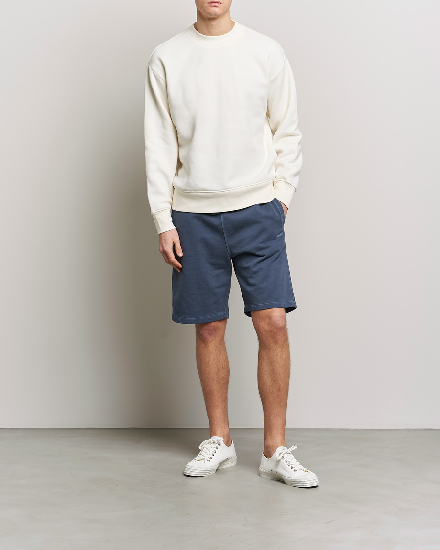 Herre | Shorts | GANT | Sunbleached Sweatshorts Evening Blue