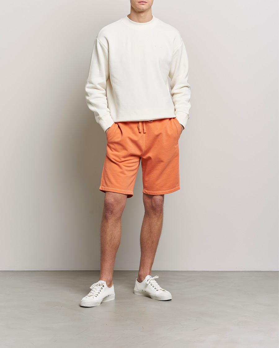 Herre | Shorts | GANT | Sunbleached Sweatshorts Apricot Orange