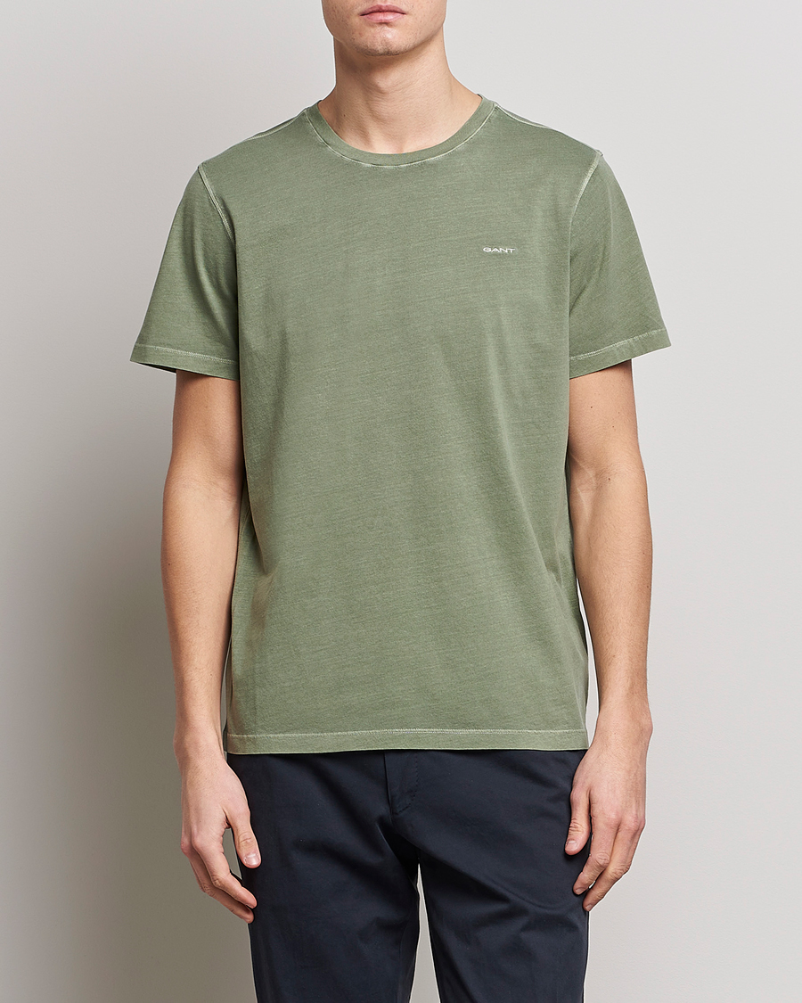 Herre |  | GANT | Sunbleached T-Shirt Calamata Green