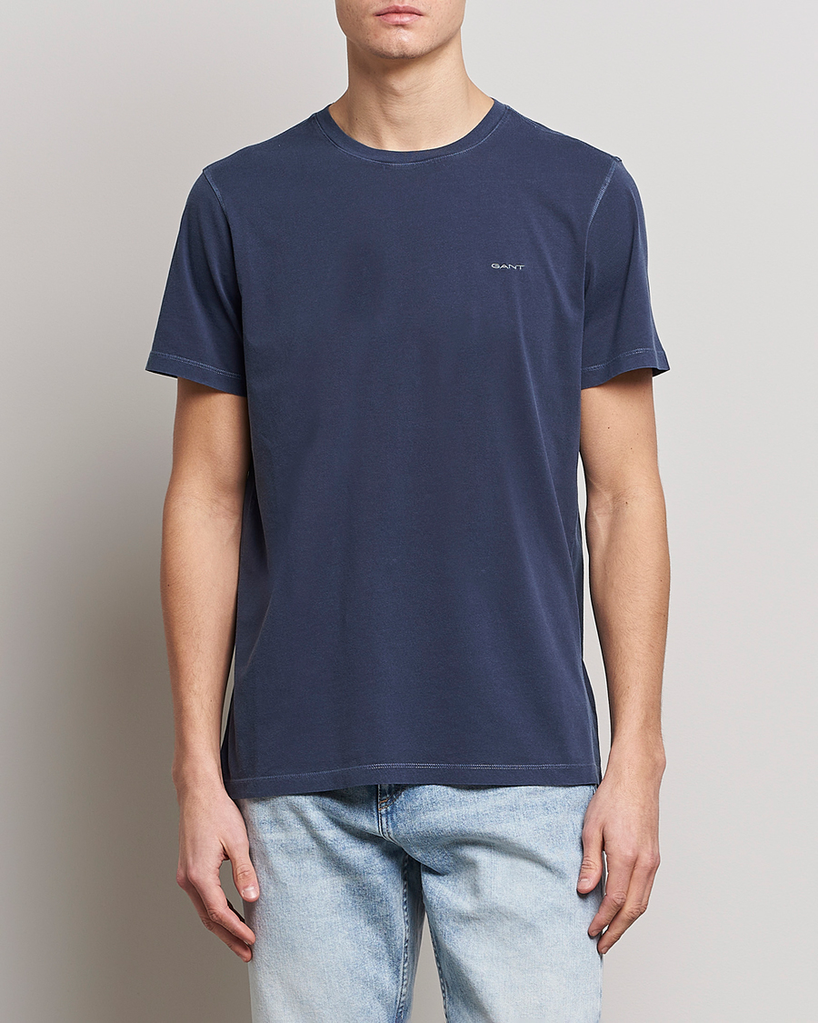 Herre | Avdelinger | GANT | Sunbleached T-Shirt Evening Blue