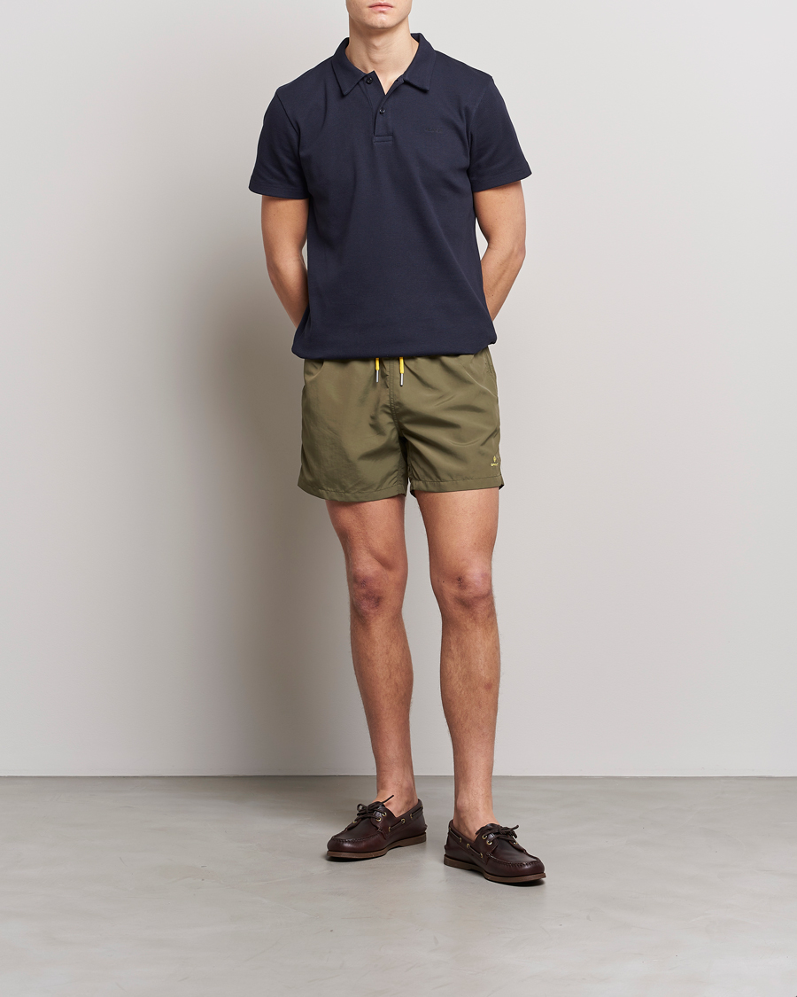 Herre | Badeshorts | GANT | Basic Swimshorts Racing Green