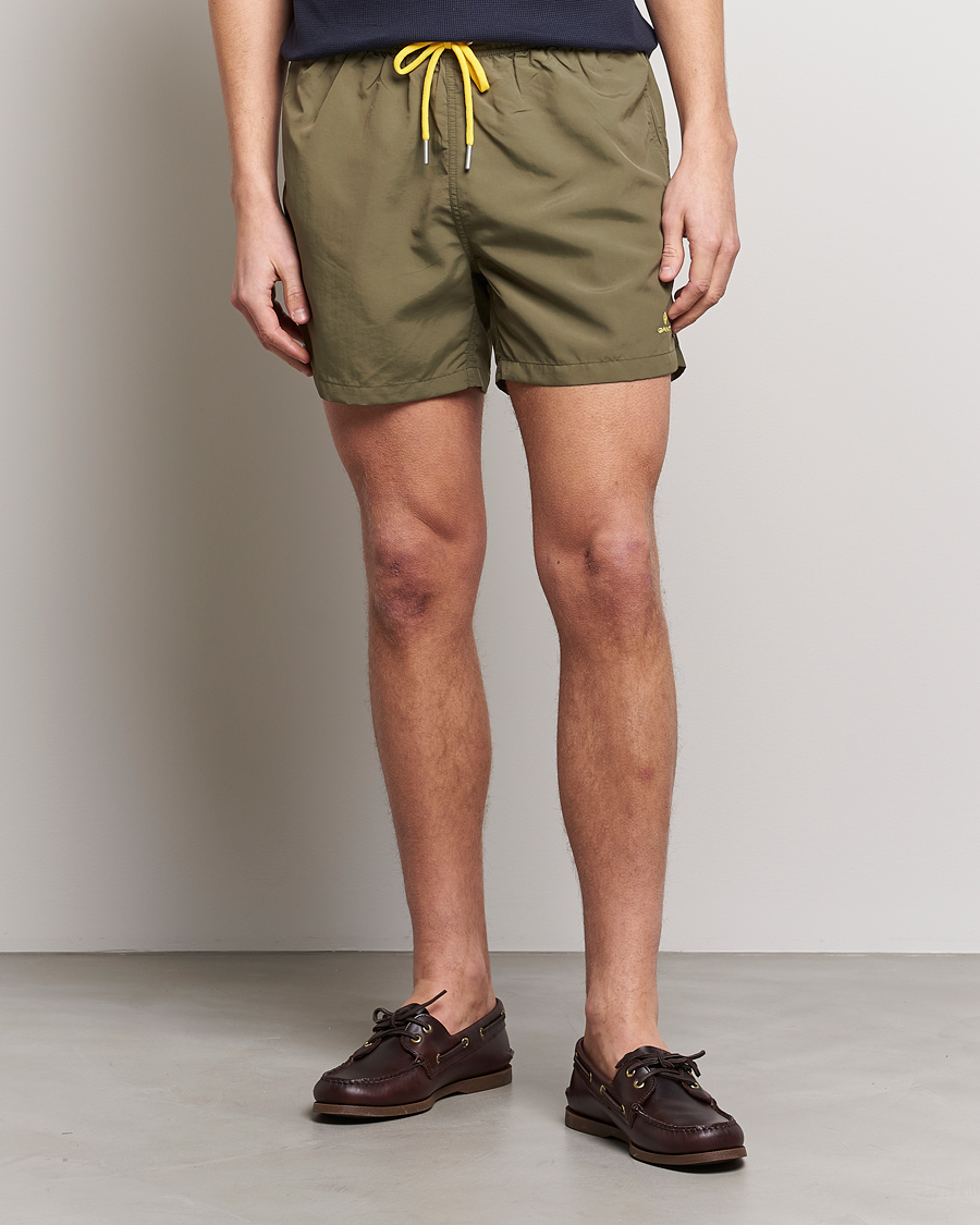 Herre | Badeshorts | GANT | Basic Swimshorts Racing Green