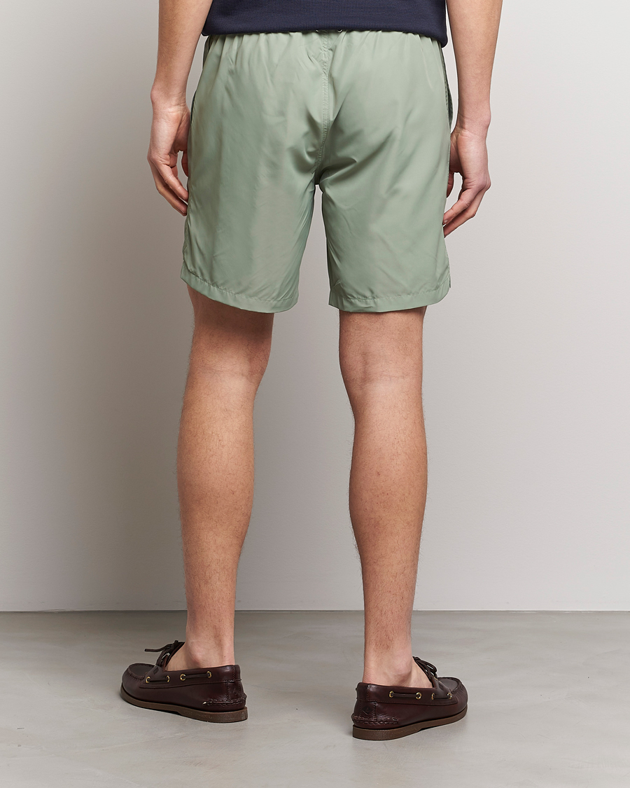 Herre | Badeshorts | GANT | Lightweight Logo Swimshorts Calamata Green