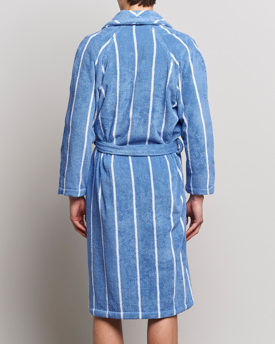 Herre | Pyjamaser og badekåper | GANT | Striped Robe Blue Bell