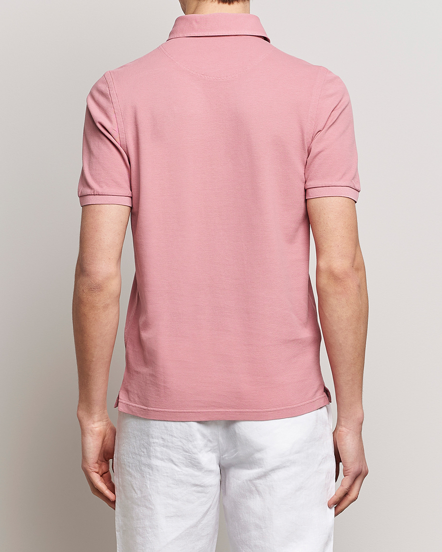 Herre | Pikéer | Gran Sasso | Washed Polo Pink
