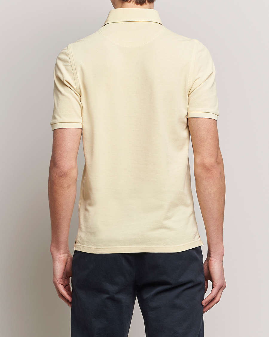 Herre | Pikéer | Gran Sasso | Washed Polo Yellow
