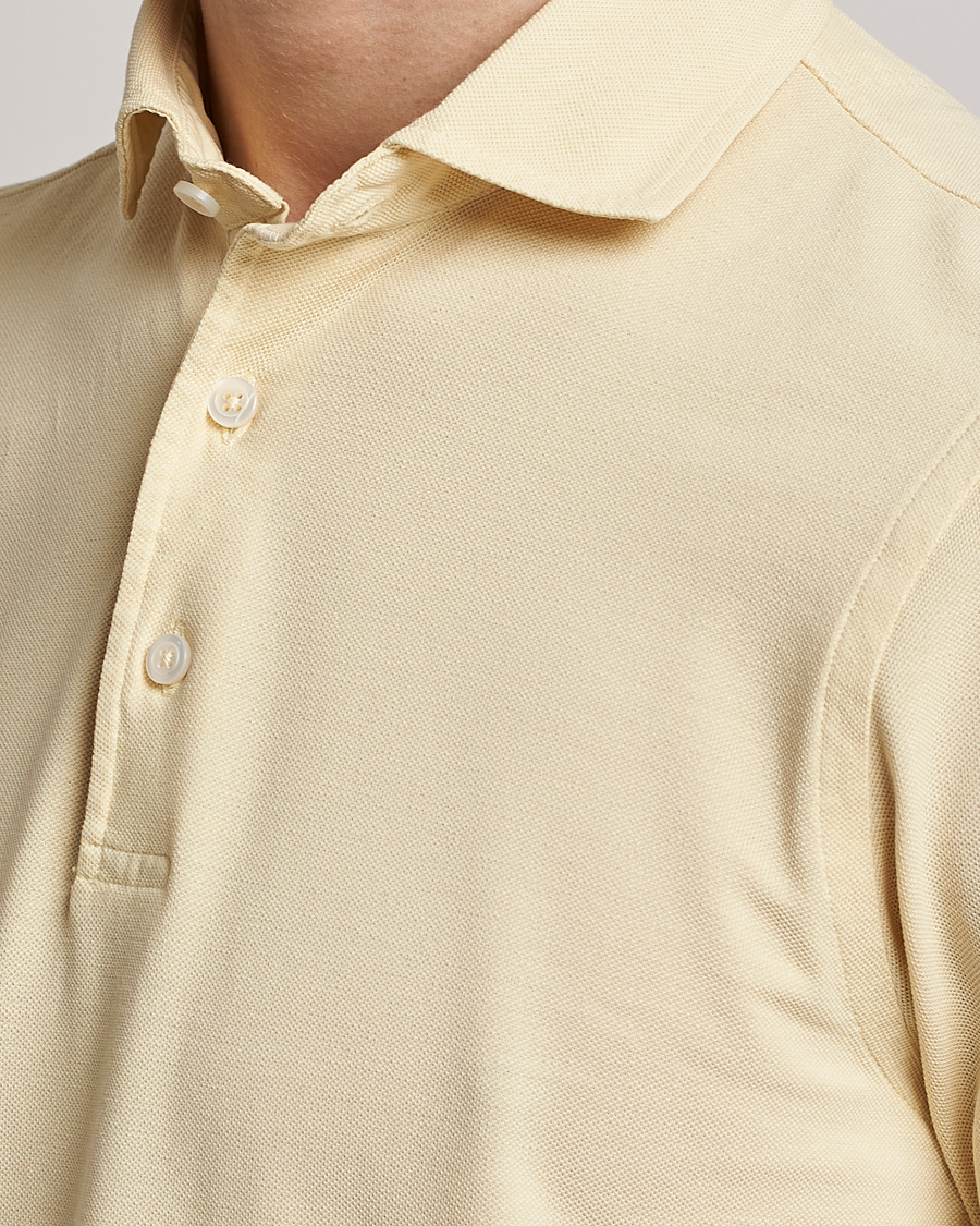 Herre | Pikéer | Gran Sasso | Washed Polo Yellow