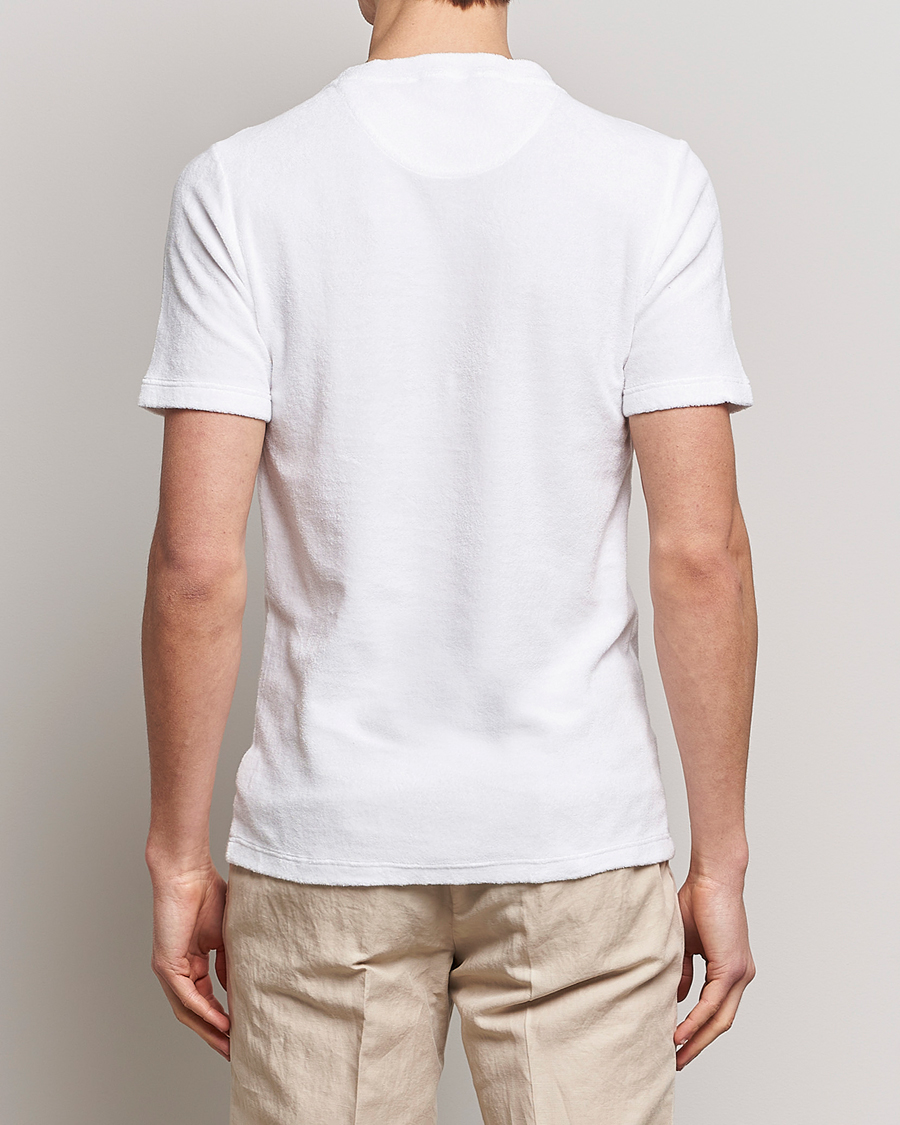 Herre | T-Shirts | Gran Sasso | Cotton Terry Tee White