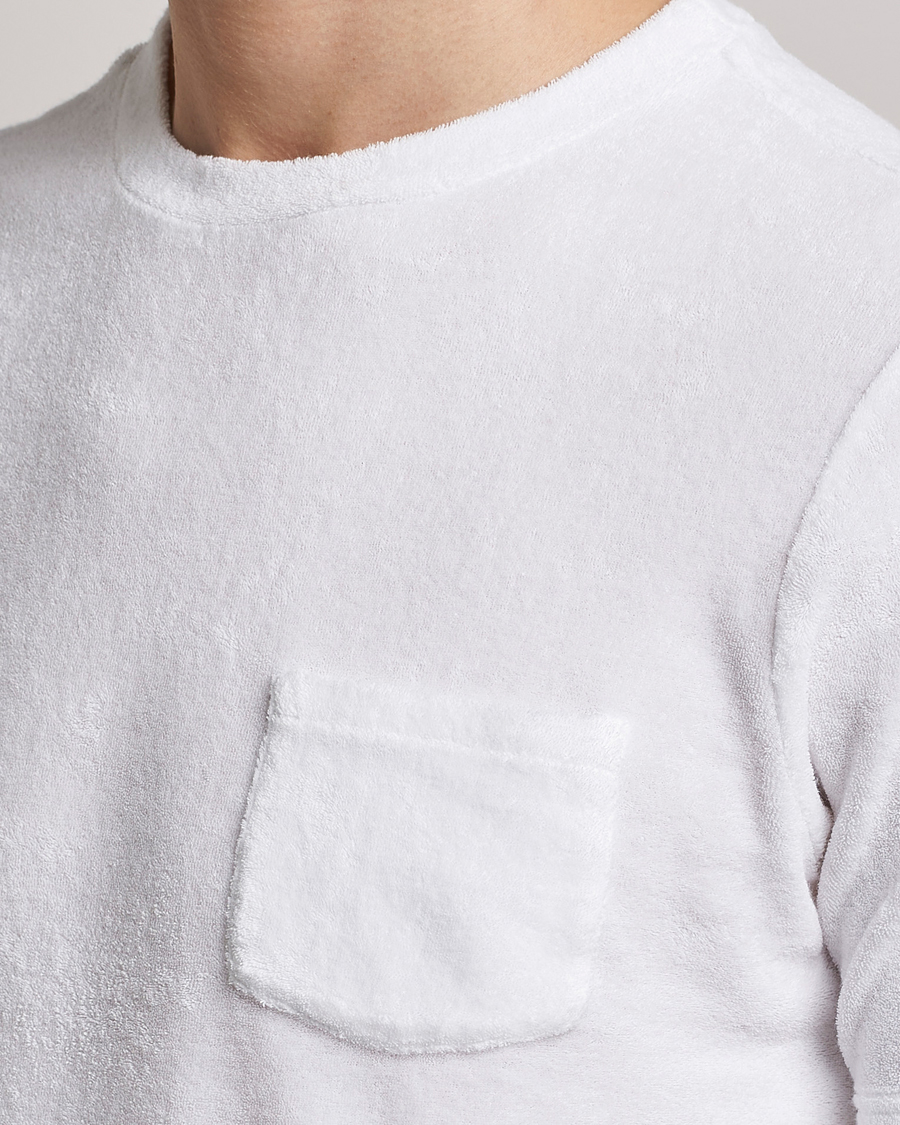 Herre | T-Shirts | Gran Sasso | Cotton Terry Tee White