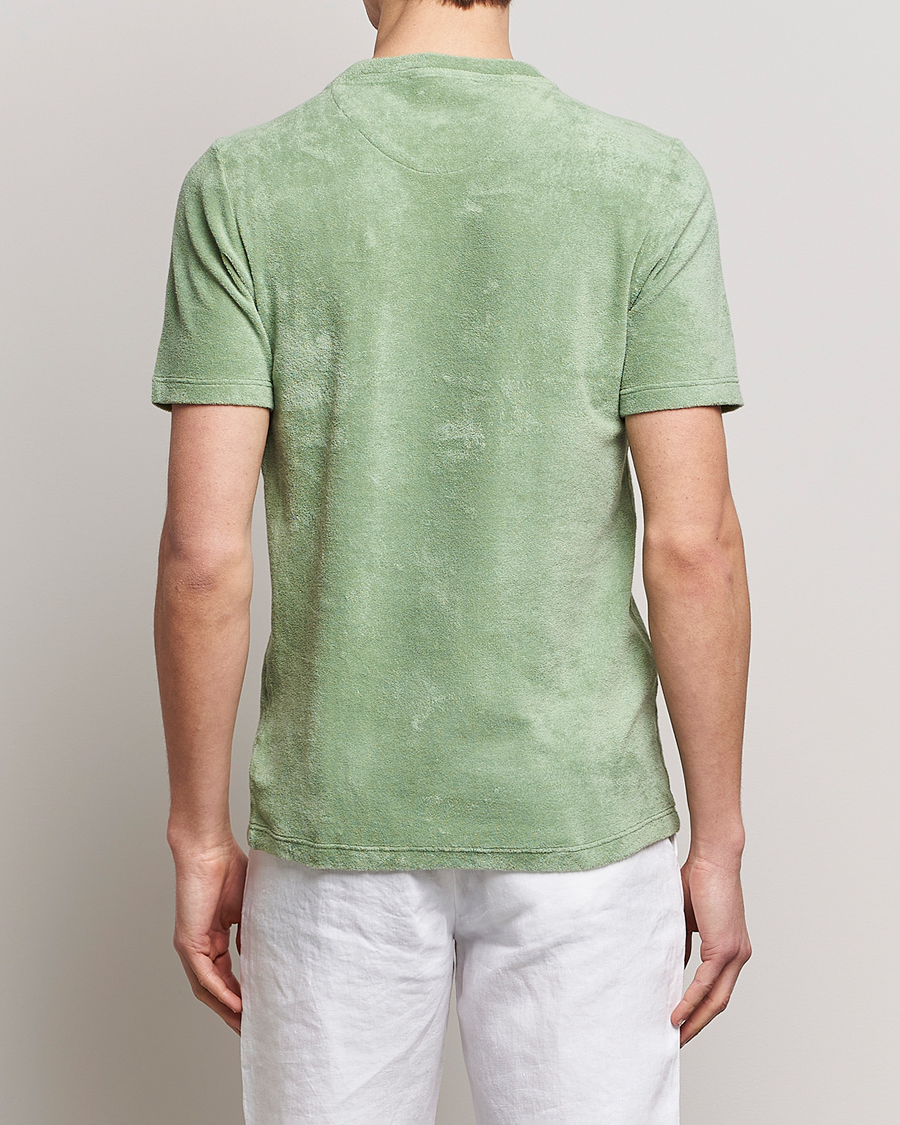 Herre | T-Shirts | Gran Sasso | Cotton Terry Tee Green
