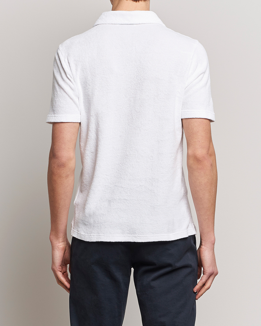 Herre | Pikéer | Gran Sasso | Cotton Terry Polo White