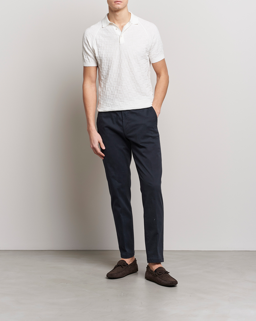 Herre | Pikéer | Gran Sasso | Structured Terry Polo White