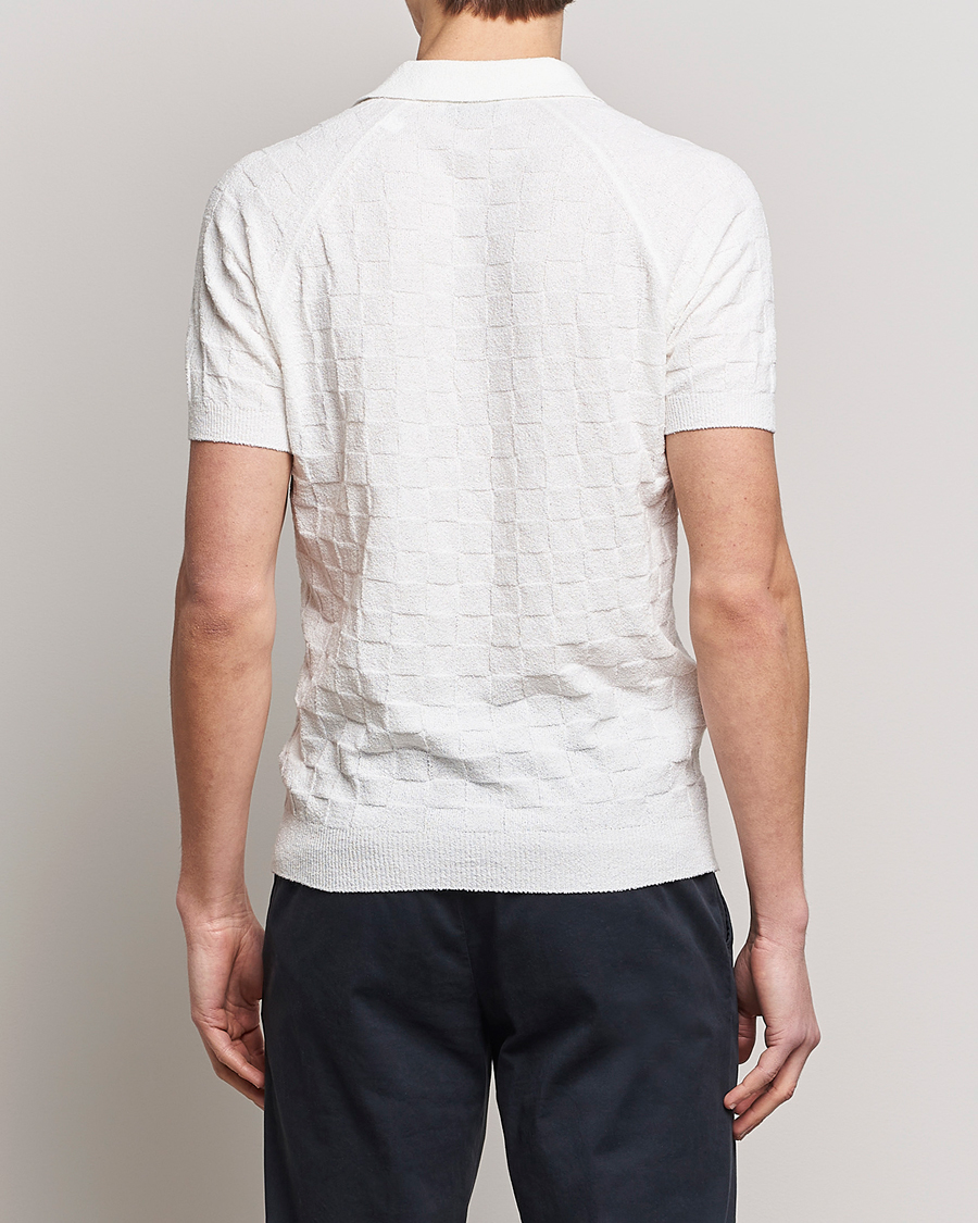 Herre | Pikéer | Gran Sasso | Structured Terry Polo White