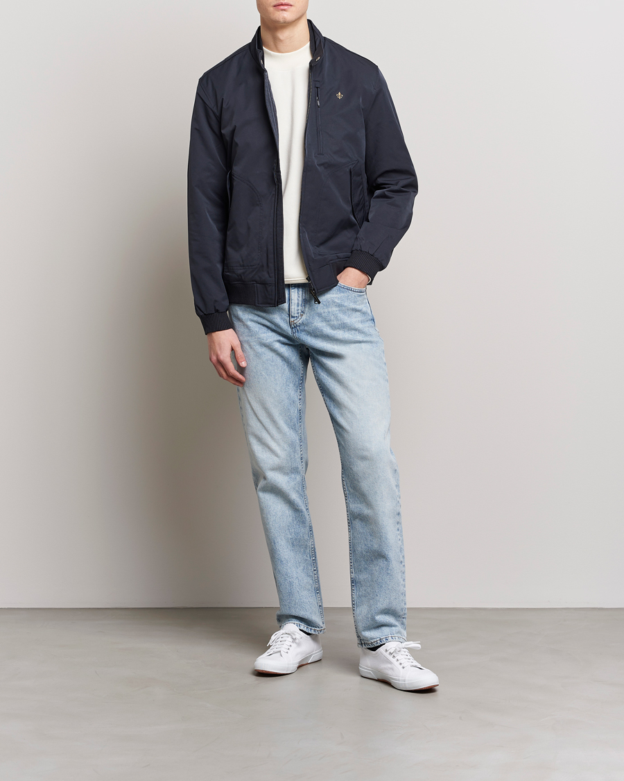 Herre | Jakker | Morris | New Harrington Jacket Blue