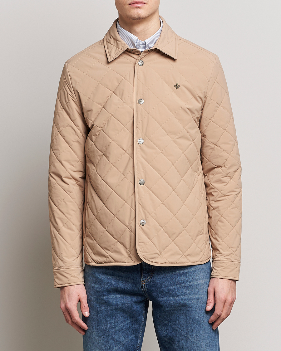 Herre | Jakker | Morris | Dunham Quilted Jacket Beige