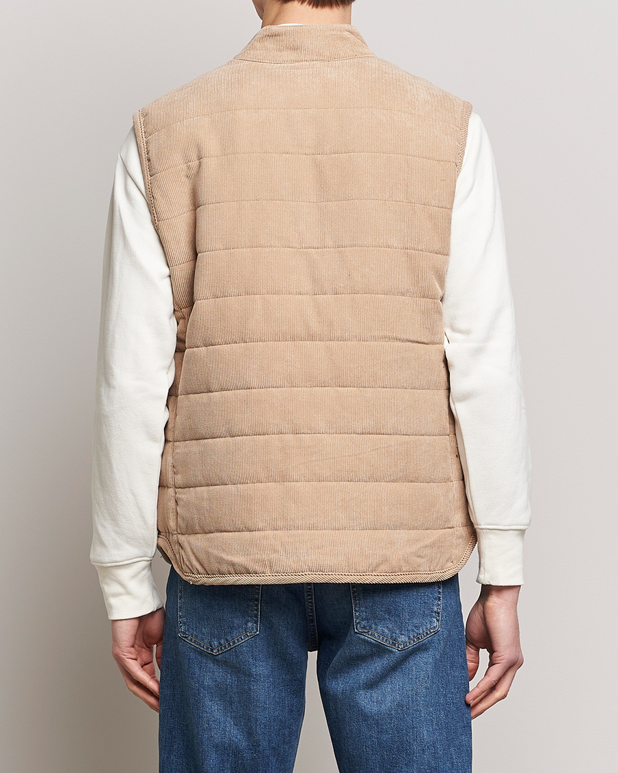 Herre | Vester | Morris | Woburn Baby Cord Vest Beige