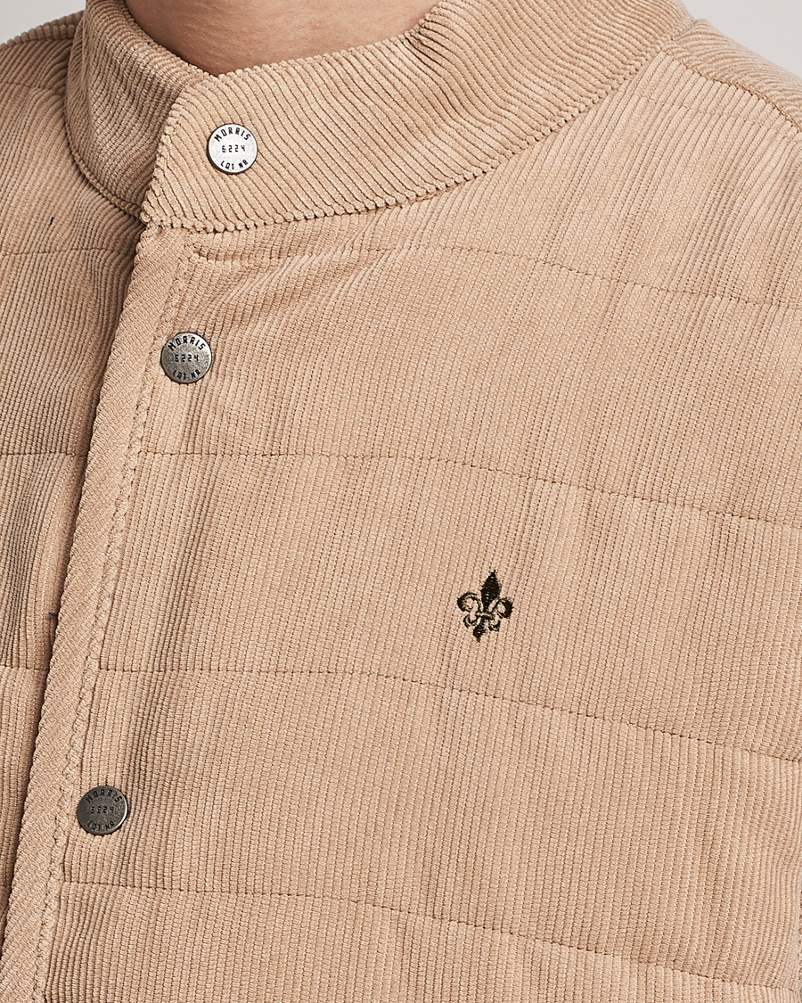 Herre | Vester | Morris | Woburn Baby Cord Vest Beige