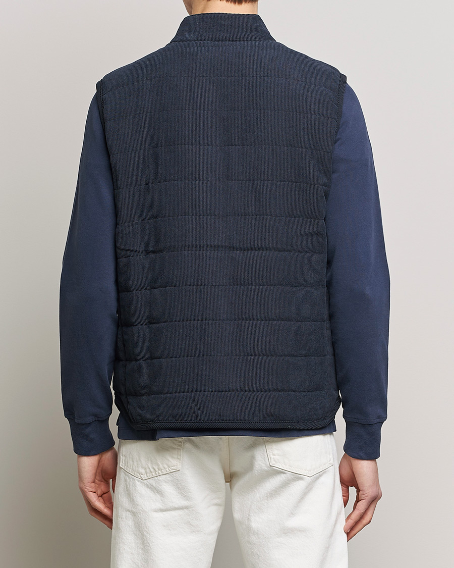 Herre | Vester | Morris | Woburn Baby Cord Vest Blue