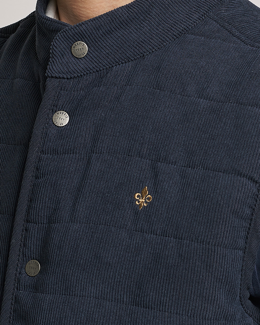 Herre | Vester | Morris | Woburn Baby Cord Vest Blue