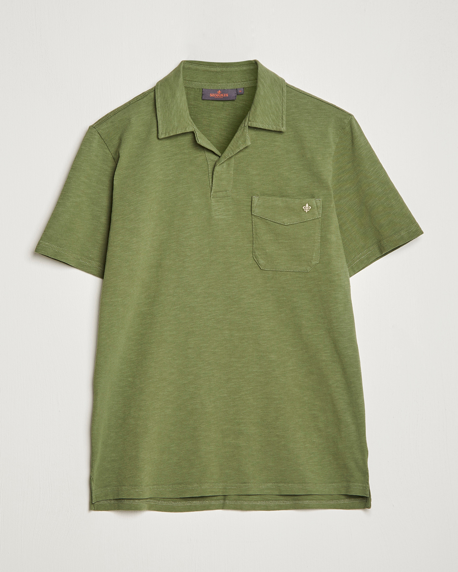 Herre | Pikéer | Morris | Clopton Cotton Blend Polo Sage Green