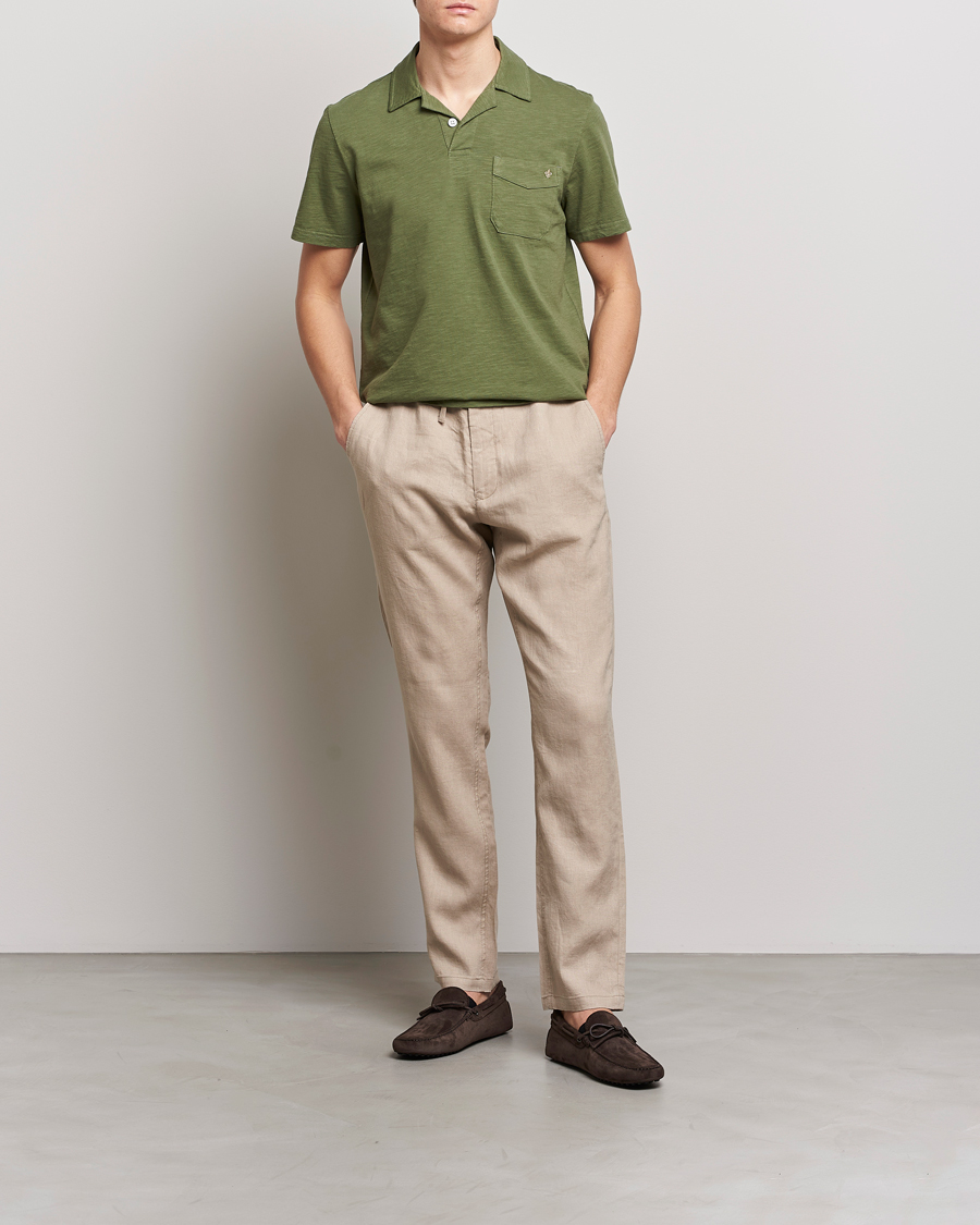 Herre | Pikéer | Morris | Clopton Cotton Blend Polo Sage Green