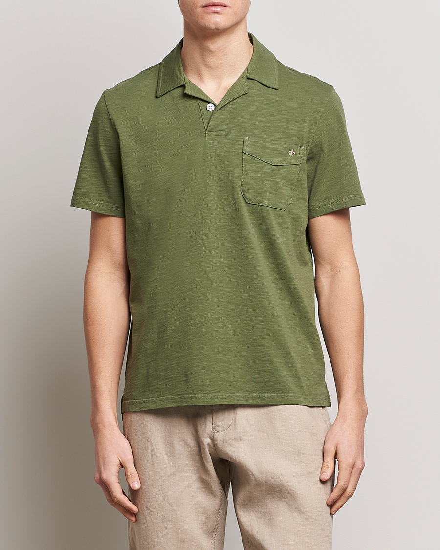 Herre | Pikéer | Morris | Clopton Cotton Blend Polo Sage Green