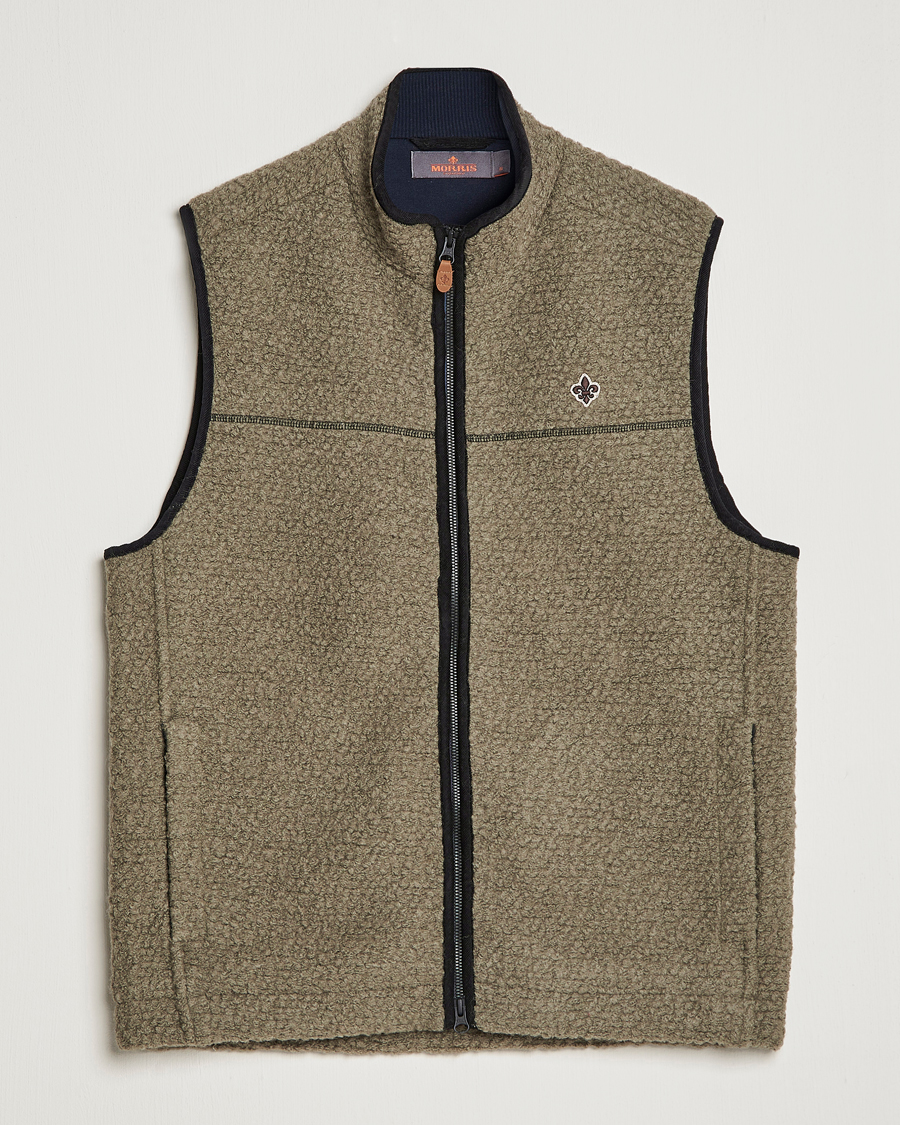 Herre | Vester | Morris | Whitfield Pile Vest Green