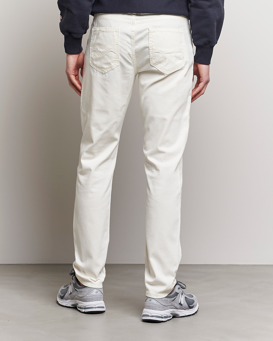 Herre | Bukser | Morris | James Structured 5-Pocket Trousers White