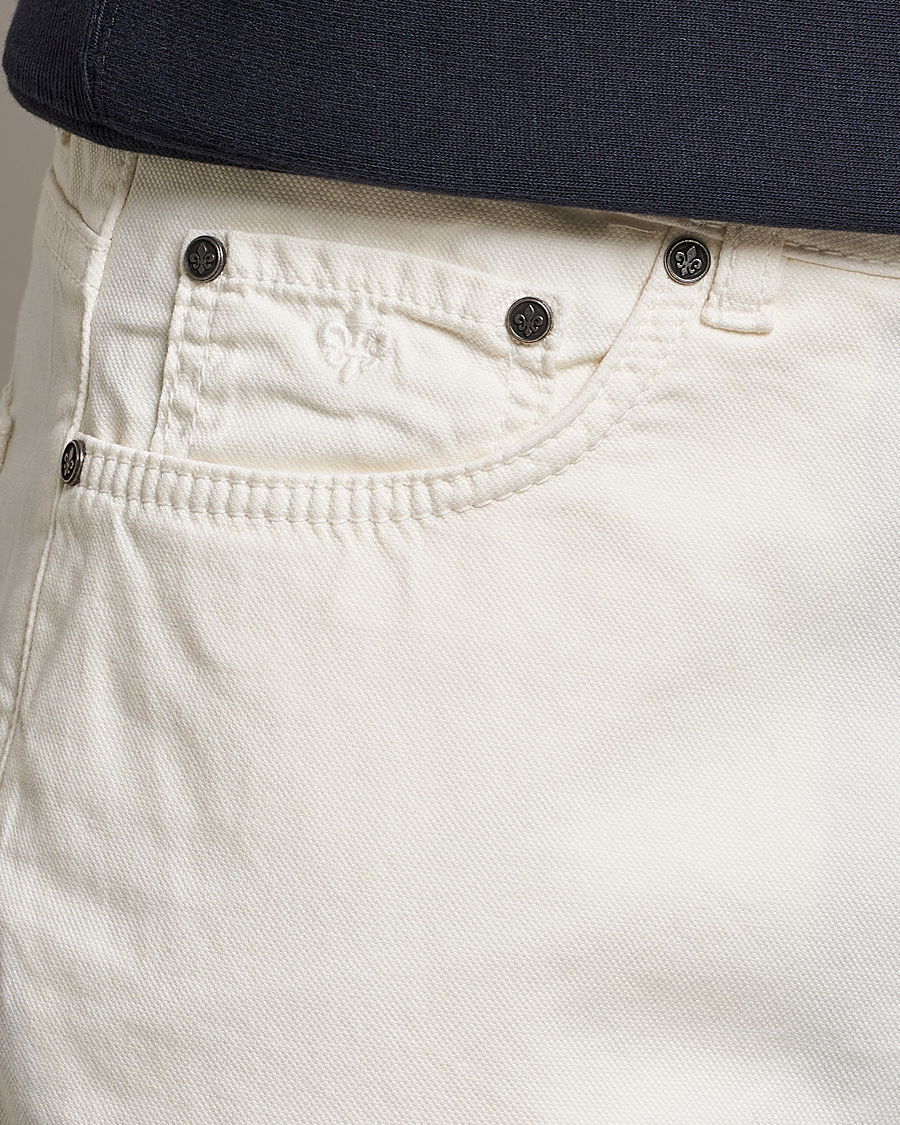 Herre | Bukser | Morris | James Structured 5-Pocket Trousers White