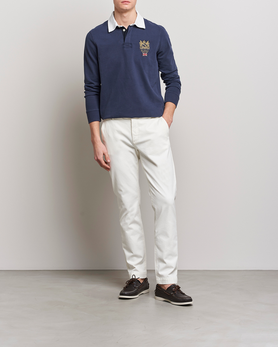 Herre | Bukser | Morris | Jeffrey Brushed Stretch Chino White